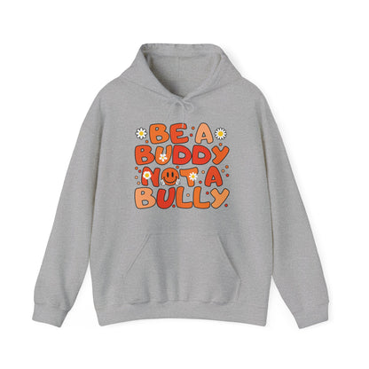 Be A Buddy Not A Bully Unity Day Orange Anti Bullying Hoodie For Men Women Kids