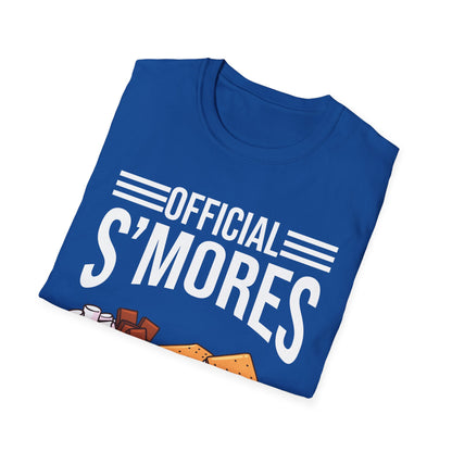 Funny Official Smores Taste Tester Smore Lover Food Foodie T Shirt Men Women