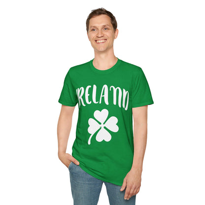 Ireland Shamrock St Patricks Day Clover Irish T-Shirt For Men Women T-Shirt