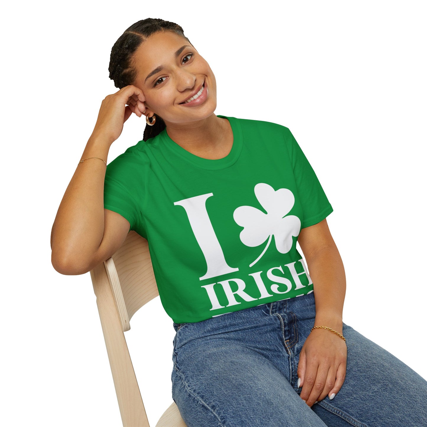 Funny I Love Irish Boys Shamrock St Patricks Day T-Shirt For Men Women T-Shirt