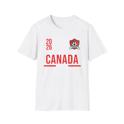 Canada Soccer Tee Flag Football Shirt Gift 2026 T-Shirt