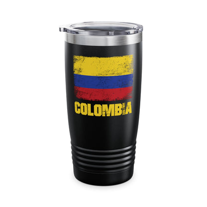 Colombia Columbian Flag Outfit Tumbler For Men Women Tumbler
