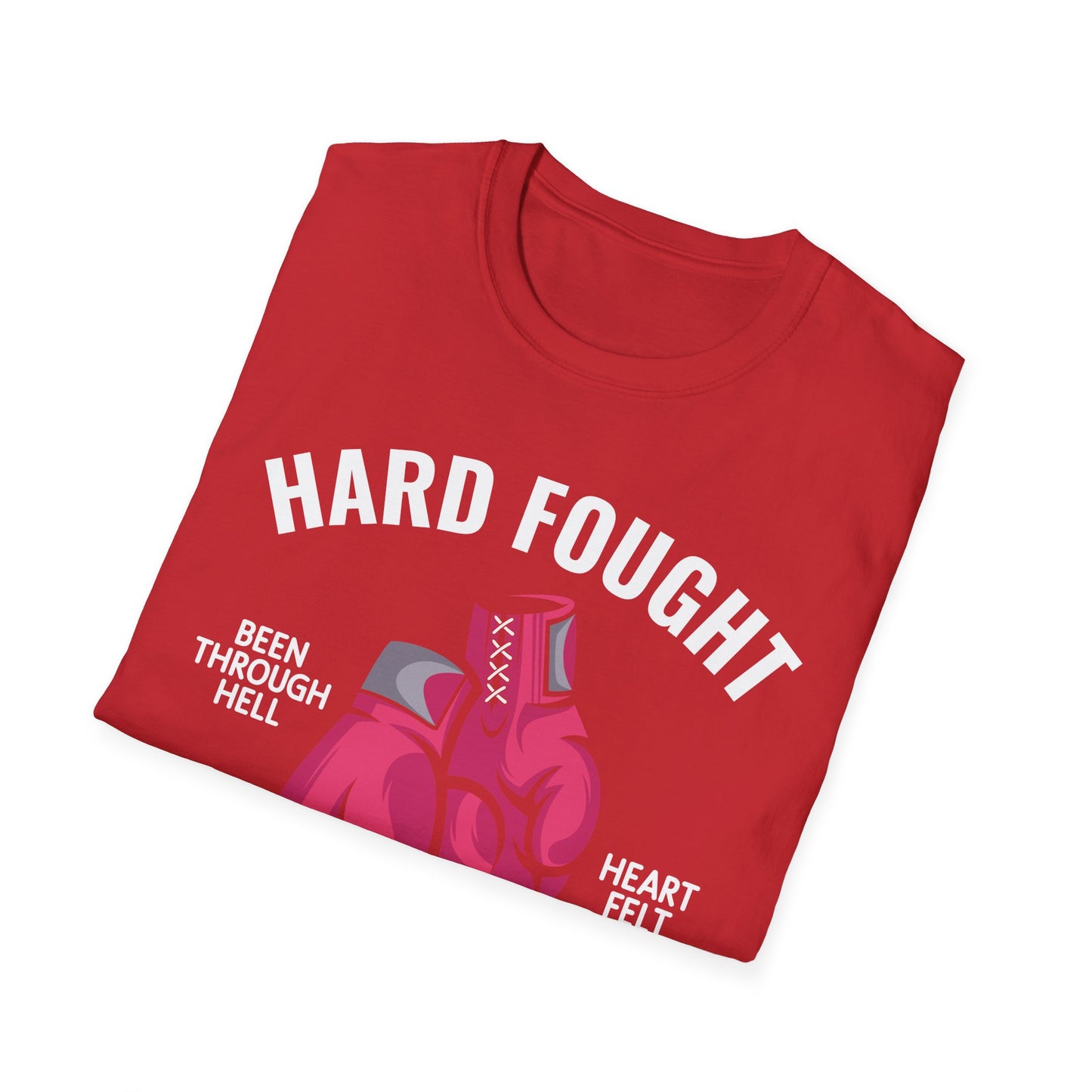 Hard Fought Hallelujah Praise Jesus Lake Christian T-Shirt For Men Women