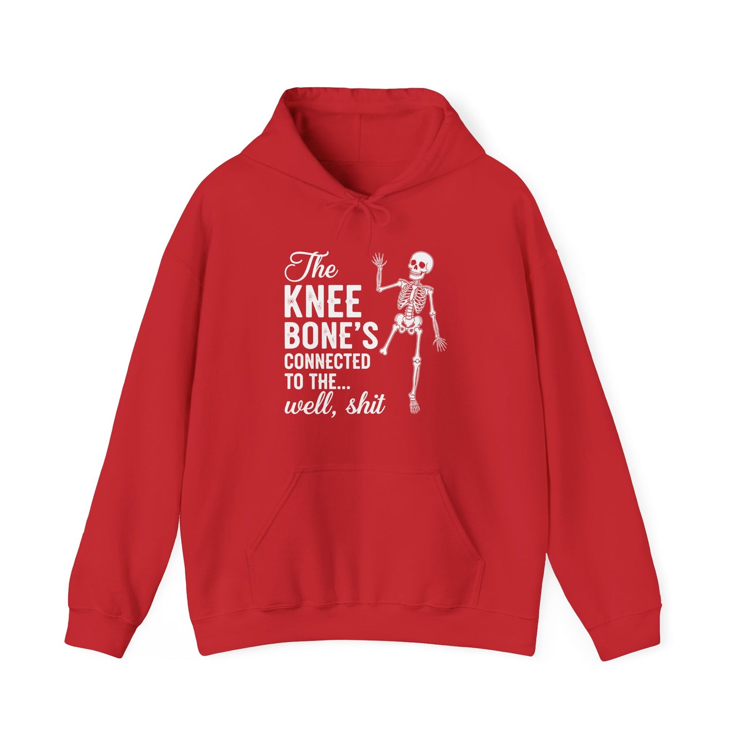 The Knee Bone's Connected to The Well, Shit Amputee Gifts Hoodie
