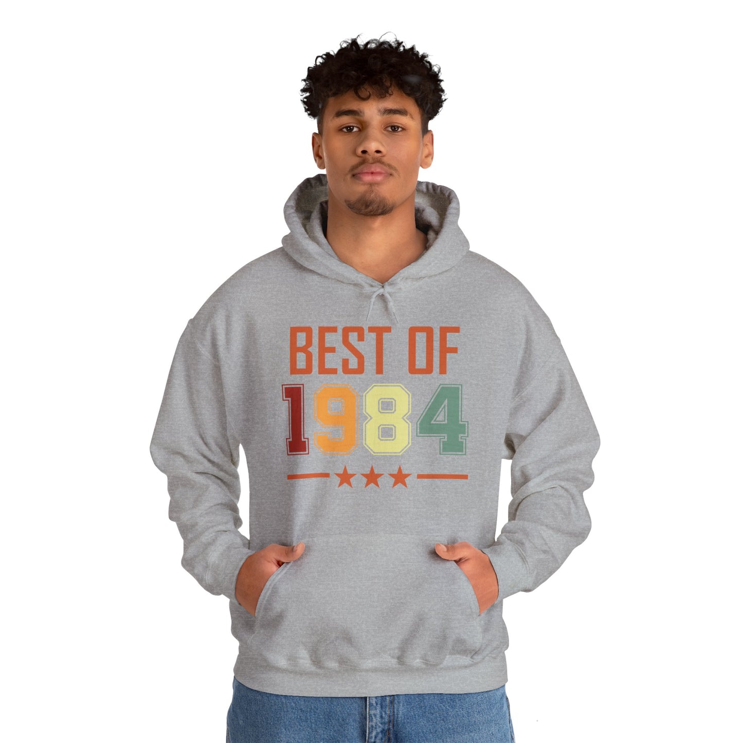 Funny Vintage Best of 1984 40 Year Old Gift 40th Birthday Hoodie For Men Women Hoodie