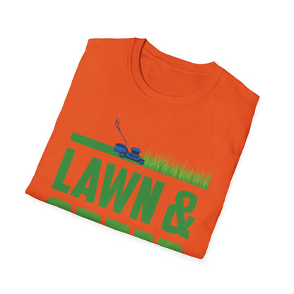 Funny Lawn & Order Special Mowing Unit Dad Joke Gardening T-Shirt