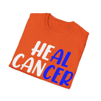 Colon Cancer Faith Bible Verse CRC Awareness Support Heal Family T-Shirt For Men Women