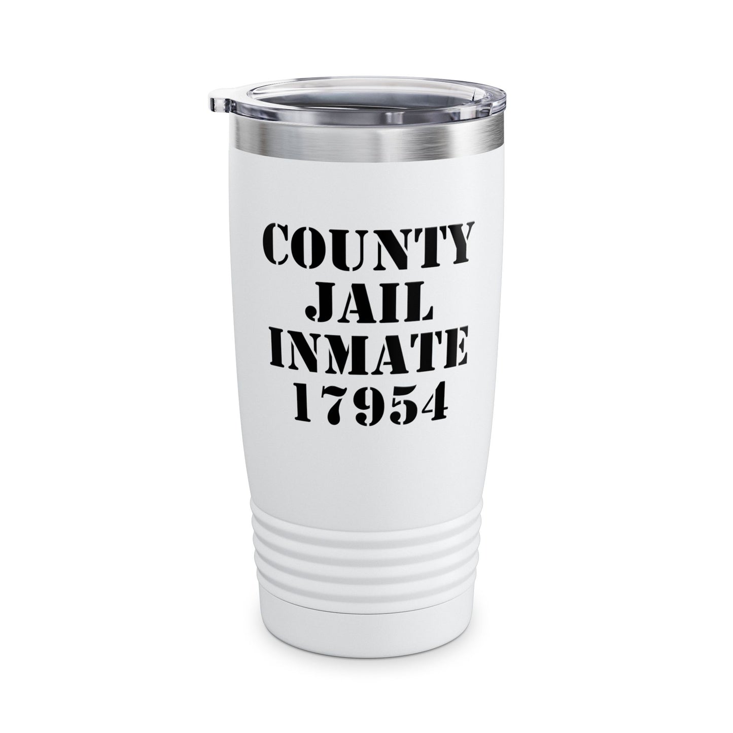 Halloween County Jail Inmate Prisoner Costume Party Tumbler For Men