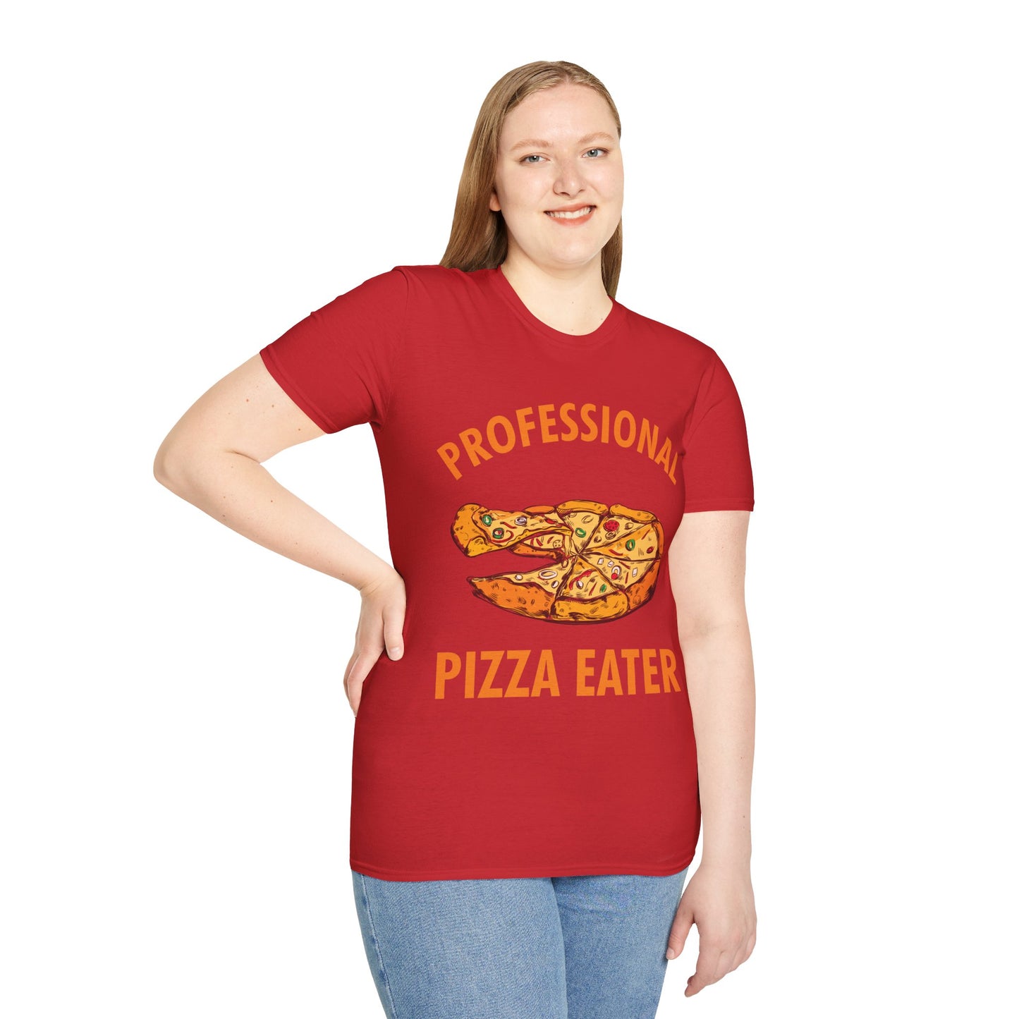 Funny Professional Pizza Eater Foodie Food Lover Gift Love Pizza T-Shirt