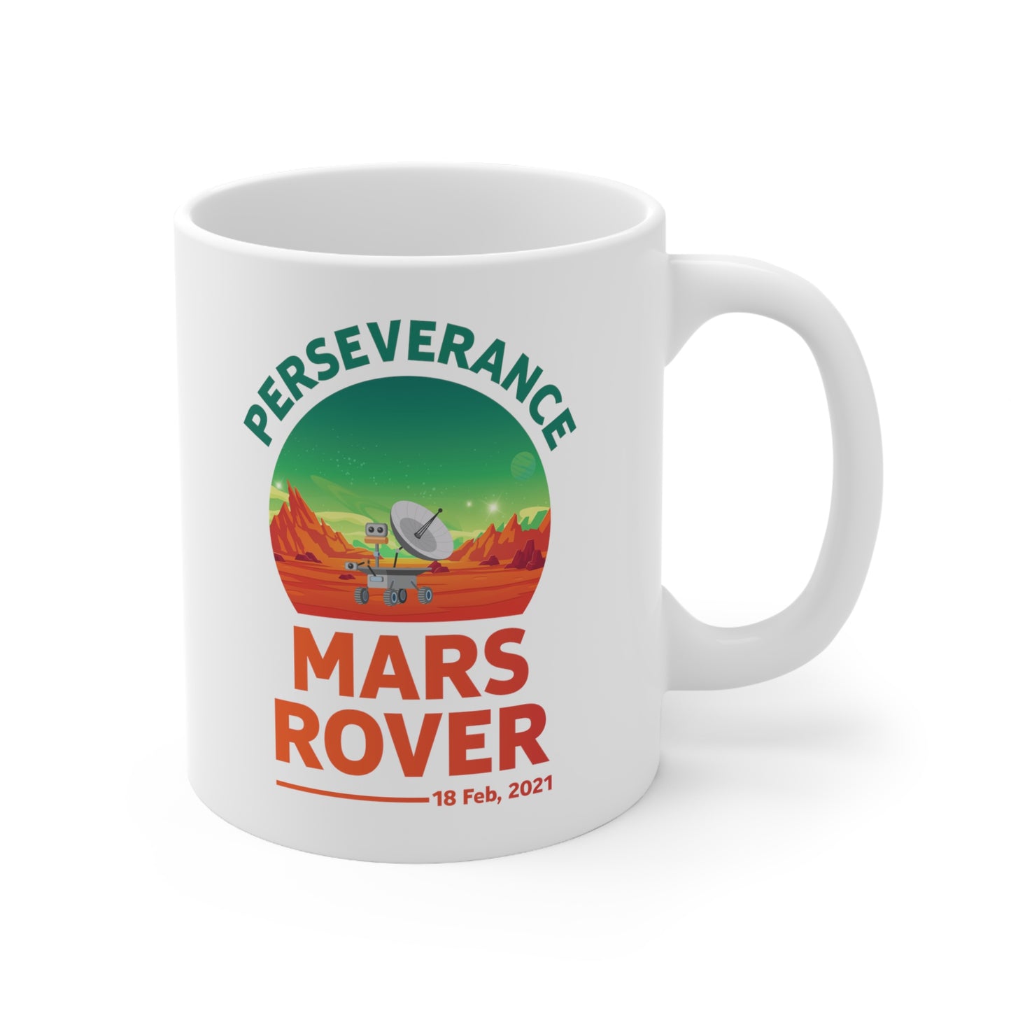 Perseverance Mars Rover 2021 Ingenuity Commemorative Retro Vintage Coffee Mug