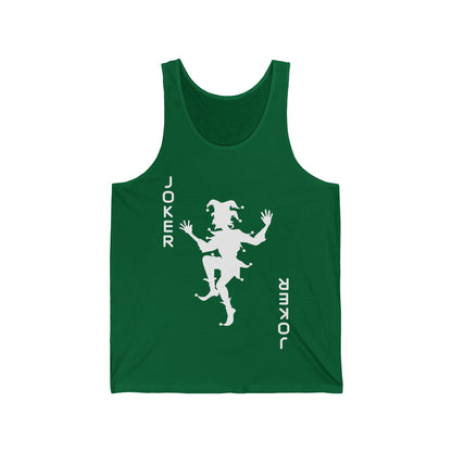 Joker of Spades Deck of Cards Halloween Costume Tank Top for Men