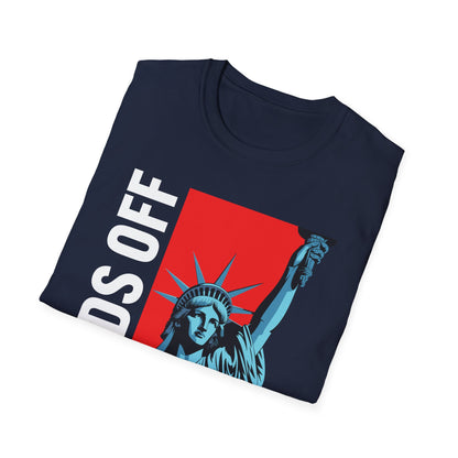 Resist Statue of Liberty Hands Off Resistance Protest T-Shirt For Men Women