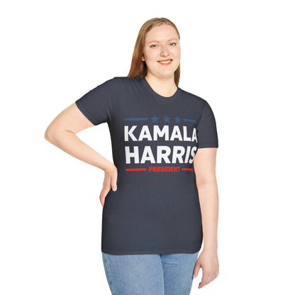 Kamala Harris President 2024 Campaign T-Shirt For Men Women