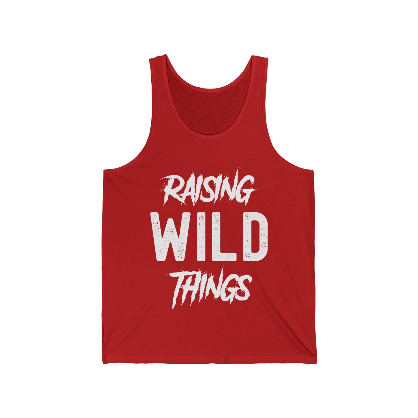 Womens Raising Wild Things Mom Cute Mothers Day Birthday Tank Tops