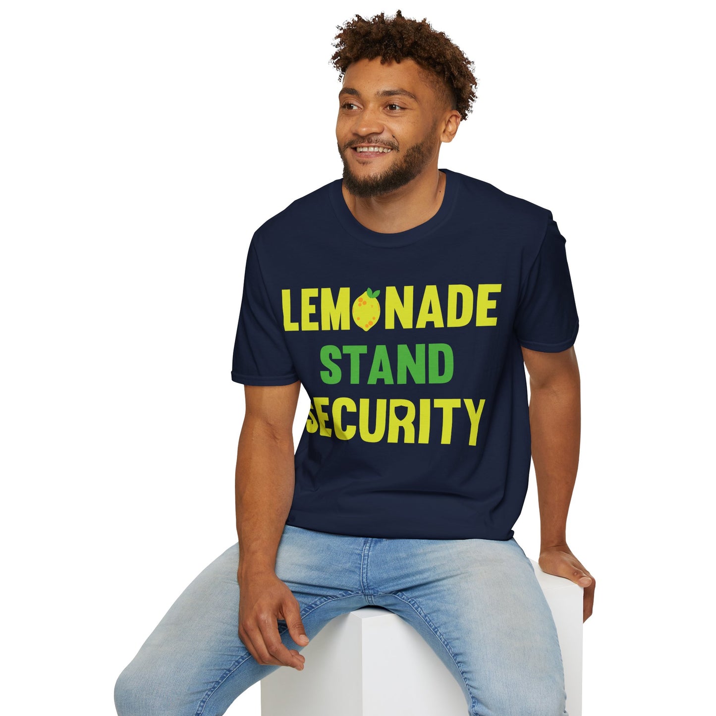 Funny Lemonade Stand Security Summer T-Shirt For Men Women T-Shirt