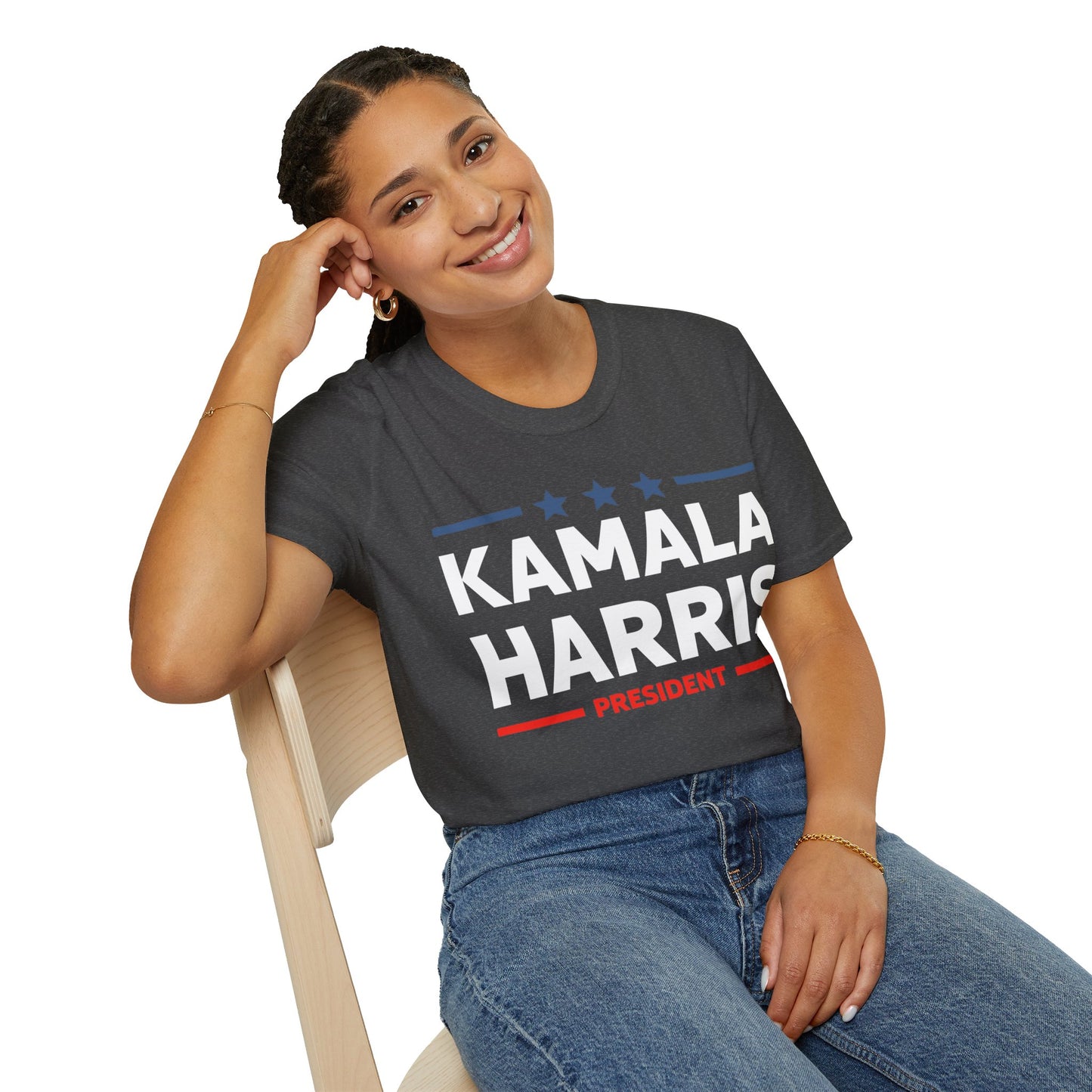 Kamala Harris President 2024 Campaign T-Shirt For Men Women