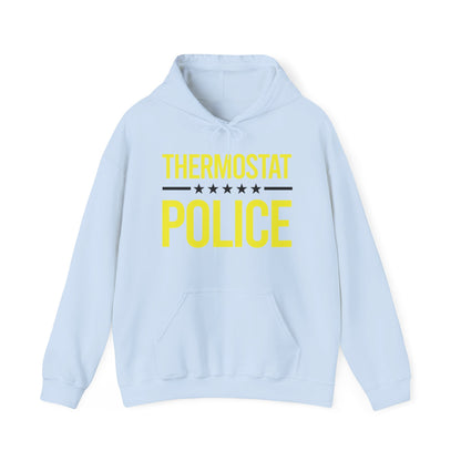 Mens Thermostat Police For A Police Fathers Day Dad Papa Hoodie