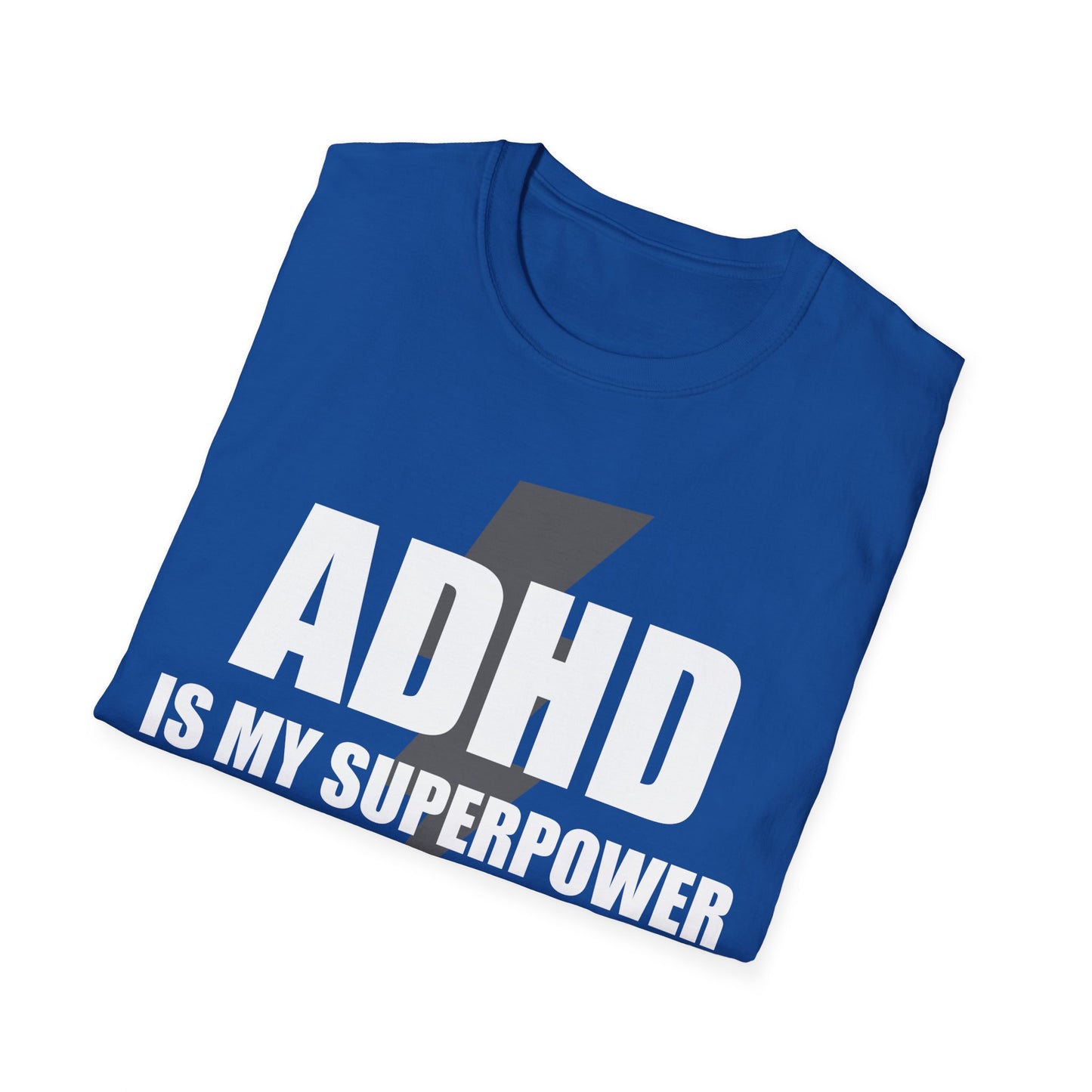 Funny ADHD is My Superpower Support Shirt ADHD Awareness T-Shirt Men Women Kids