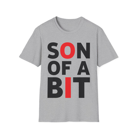 Son Of A Bit Computer Science Binary Code IT Tech Programmer T-Shirt