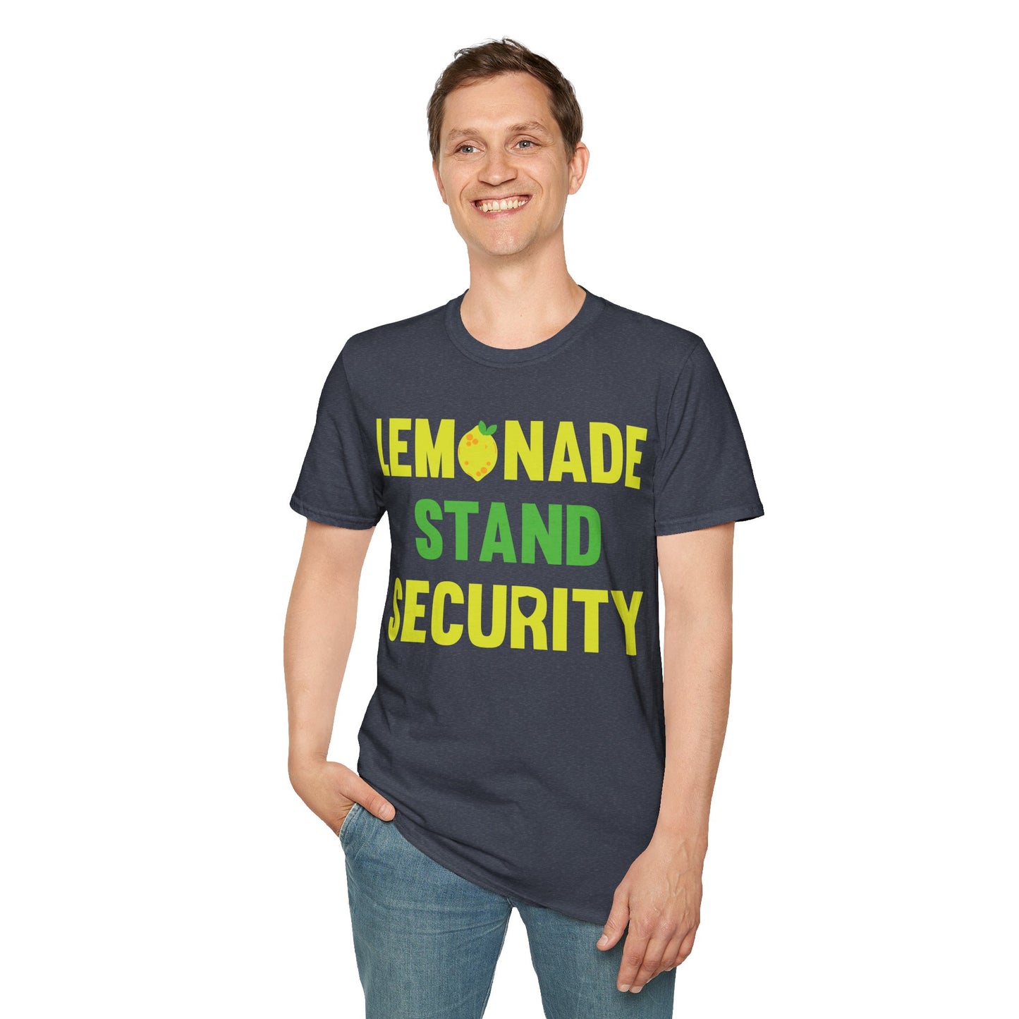 Funny Lemonade Stand Security Summer T-Shirt For Men Women T-Shirt