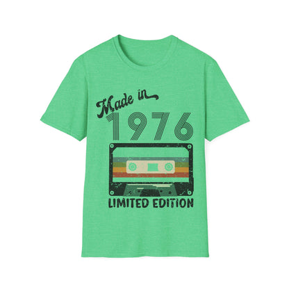 Made In 1976 Limited Edition Funny Cassette Tape Vintage T-Shirt For Men Women