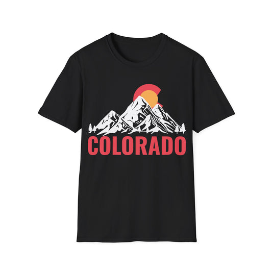 Colorado State Retro Vintage Distressed Flag T-Shirt For Men Women T-Shirt