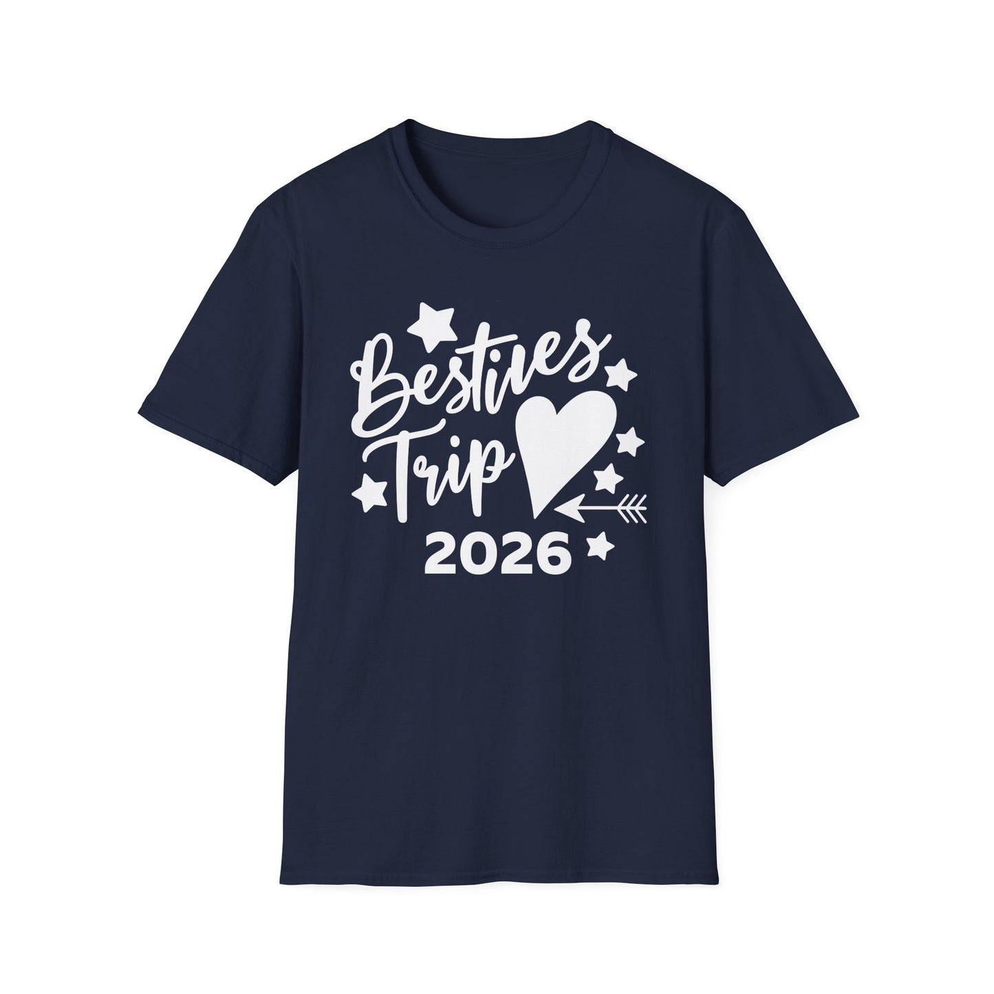 Funny Besties trip or Weekend 2026 For Girls and Women Vacation T-Shirt