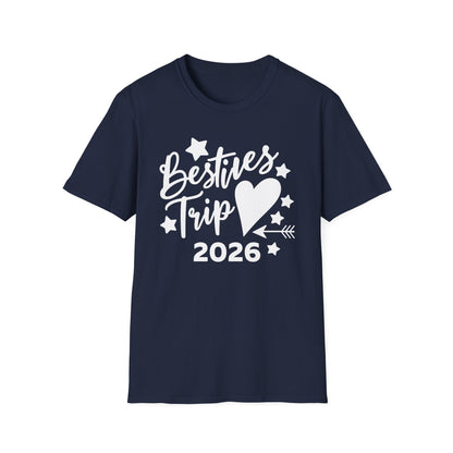 Funny Besties trip or Weekend 2026 For Girls and Women Vacation T-Shirt