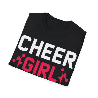 Funny Cheer Team Cheerleading Cheering Cheerleader T-Shirt For Women Girls T-Shirt