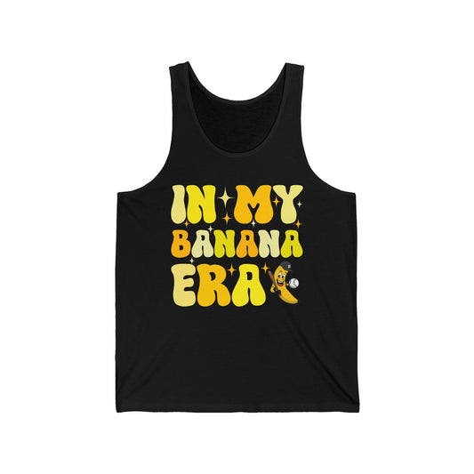 Funny In My Bananas Era Fruit Lover Baseball Player Tank Top For Men Women Tank Top