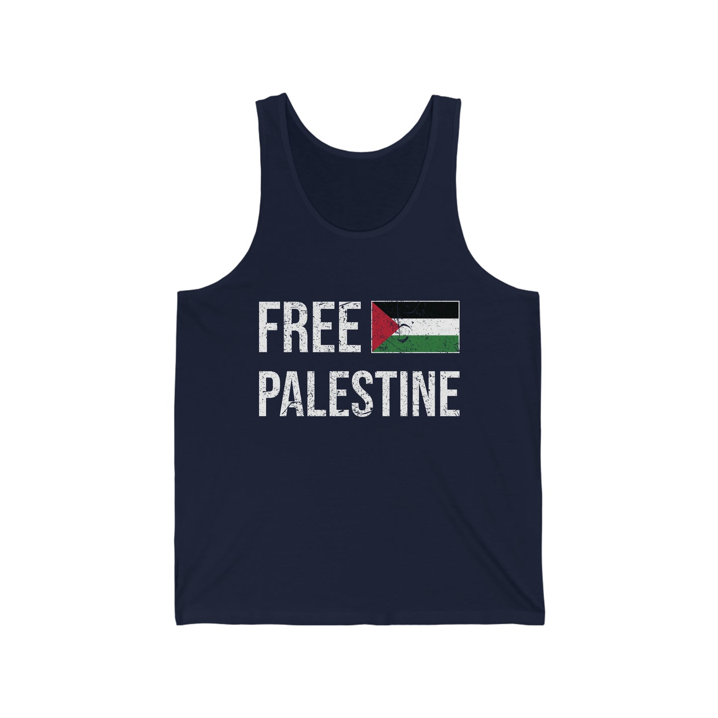 Free Palestine The Palestinian Flag Free Gaza Tank Top Men Women