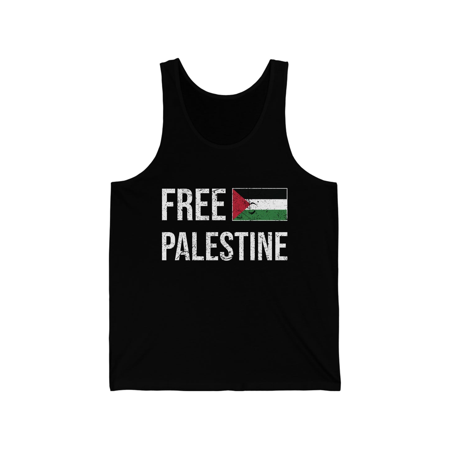 Free Palestine The Palestinian Flag Free Gaza Tank Top Men Women