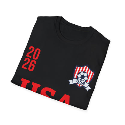 USA Soccer Tee Flag Football Shirt Gift 2026 T-Shirt