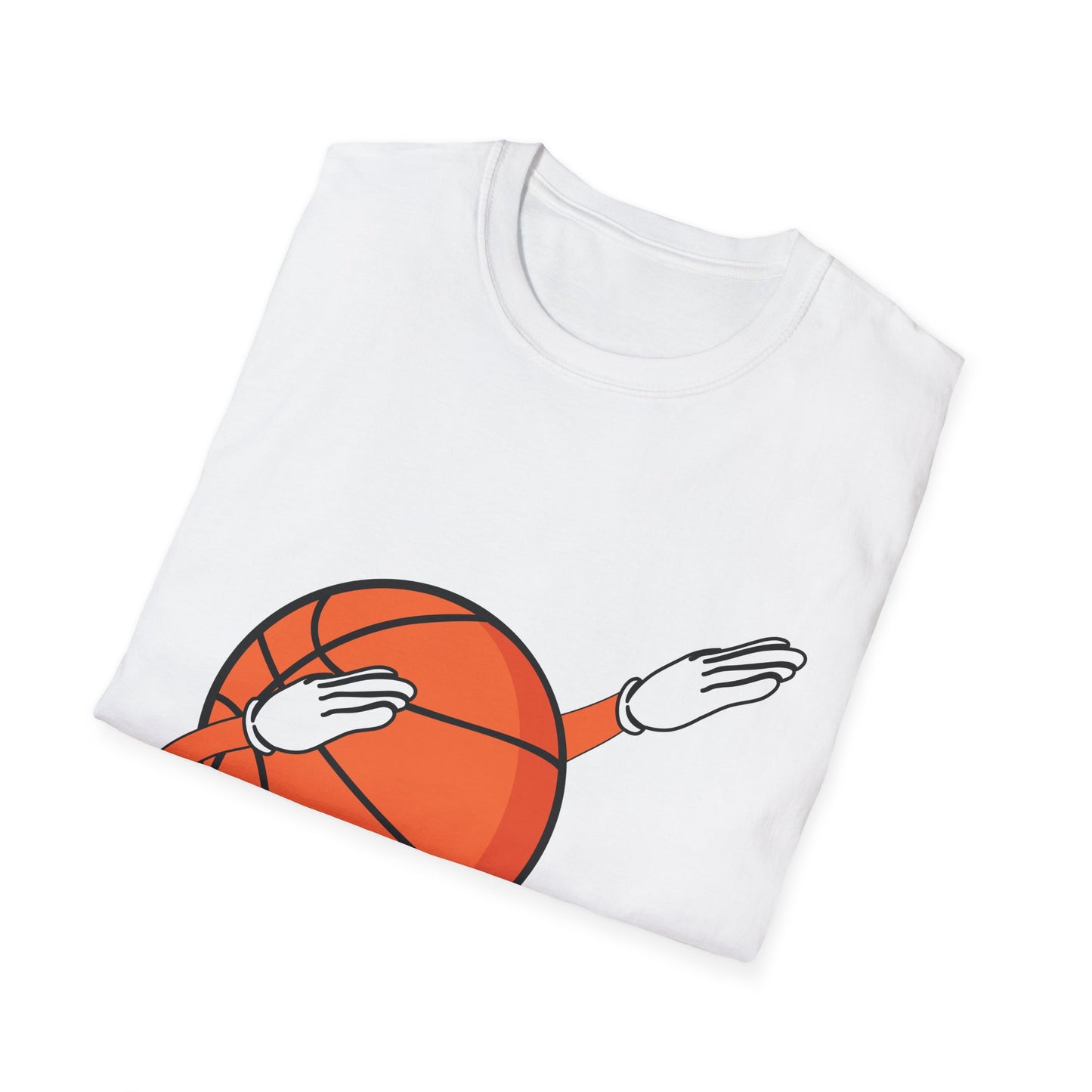 Funny Dabbing Basketball Dancing Ball Game In Shoes T-Shirt For Men Women T-Shirt