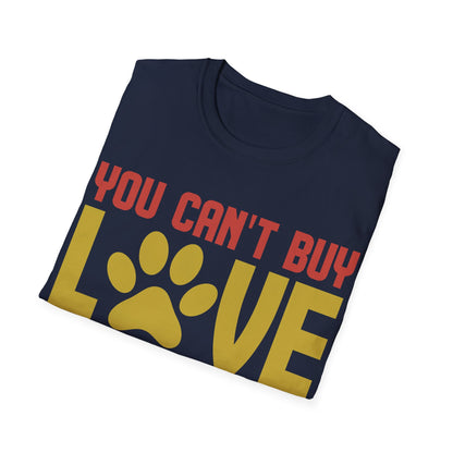 Animal Lover Gift You Cant Buy Love But You Can Rescue It Pet Adoption T. shirt