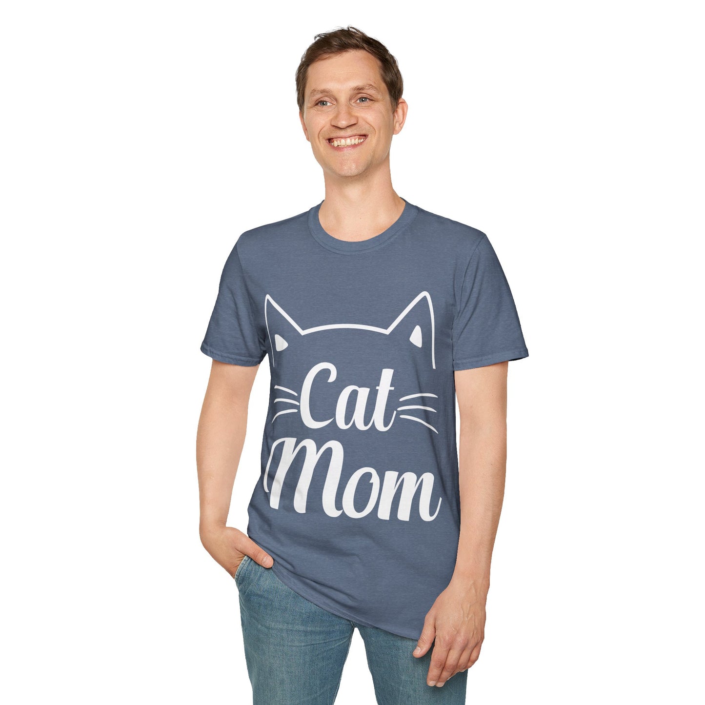 Funny Cat Mom Happy Mothers Day For Cat Lovers Family Matching T-Shirt