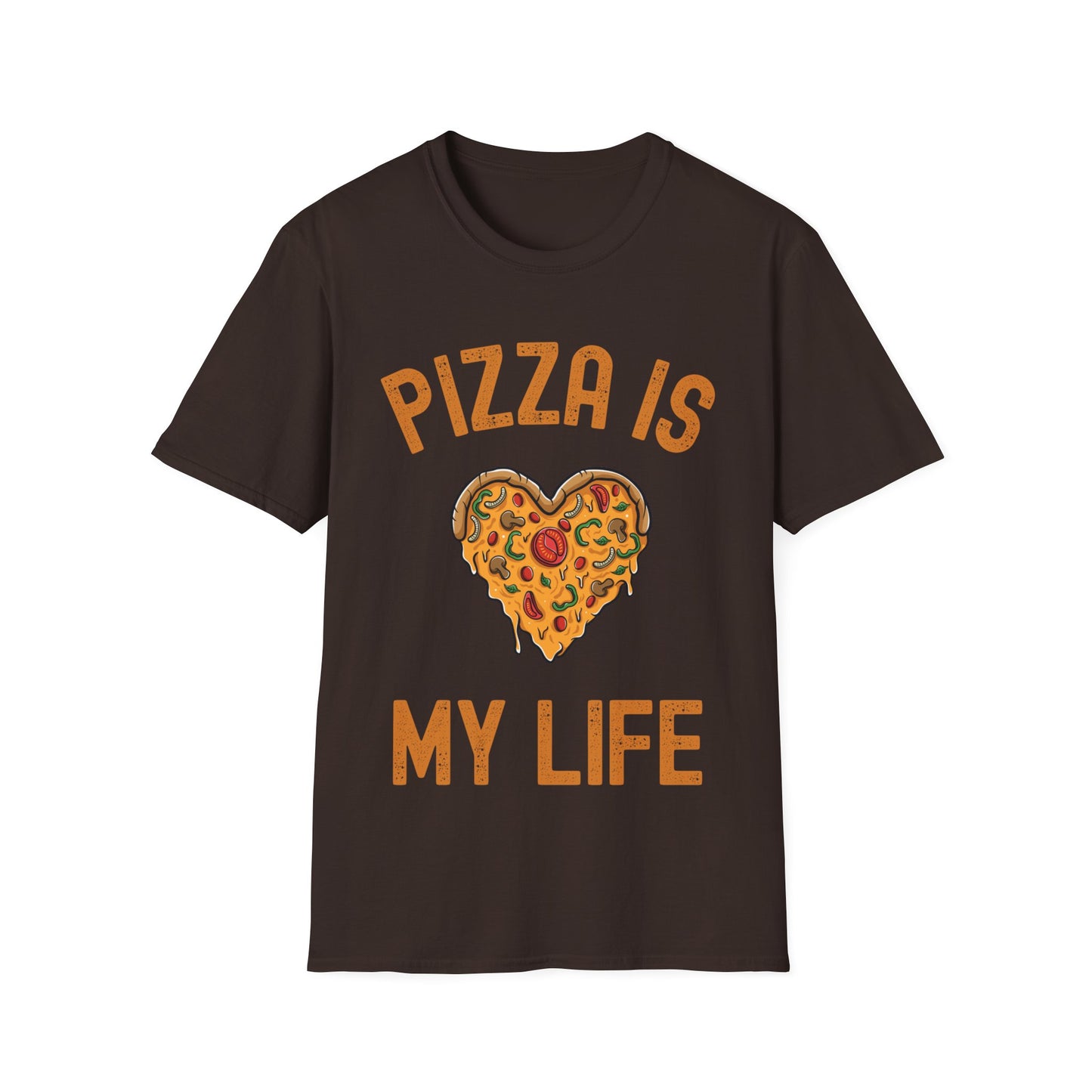 Funny Pizza Is My Life Food Lovers Foodie T-Shirt Men Women