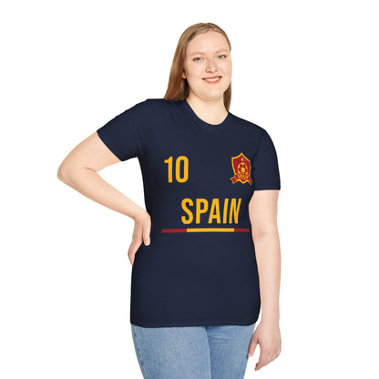 Spain Soccer Tee Flag Football Champ 2010 Gift 2026 T-Shirt