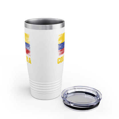 Colombia Columbian Flag Outfit Tumbler For Men Women Tumbler