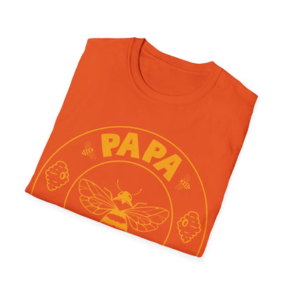 Papa Beekeeper Bee Whisperer Distressed Retro Beekeeping T-Shirt For Men Women T-Shirt