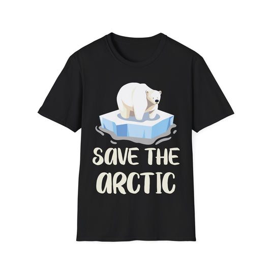 Save the Arctic Polar Bears Animals Endangered T-Shirt Men Women