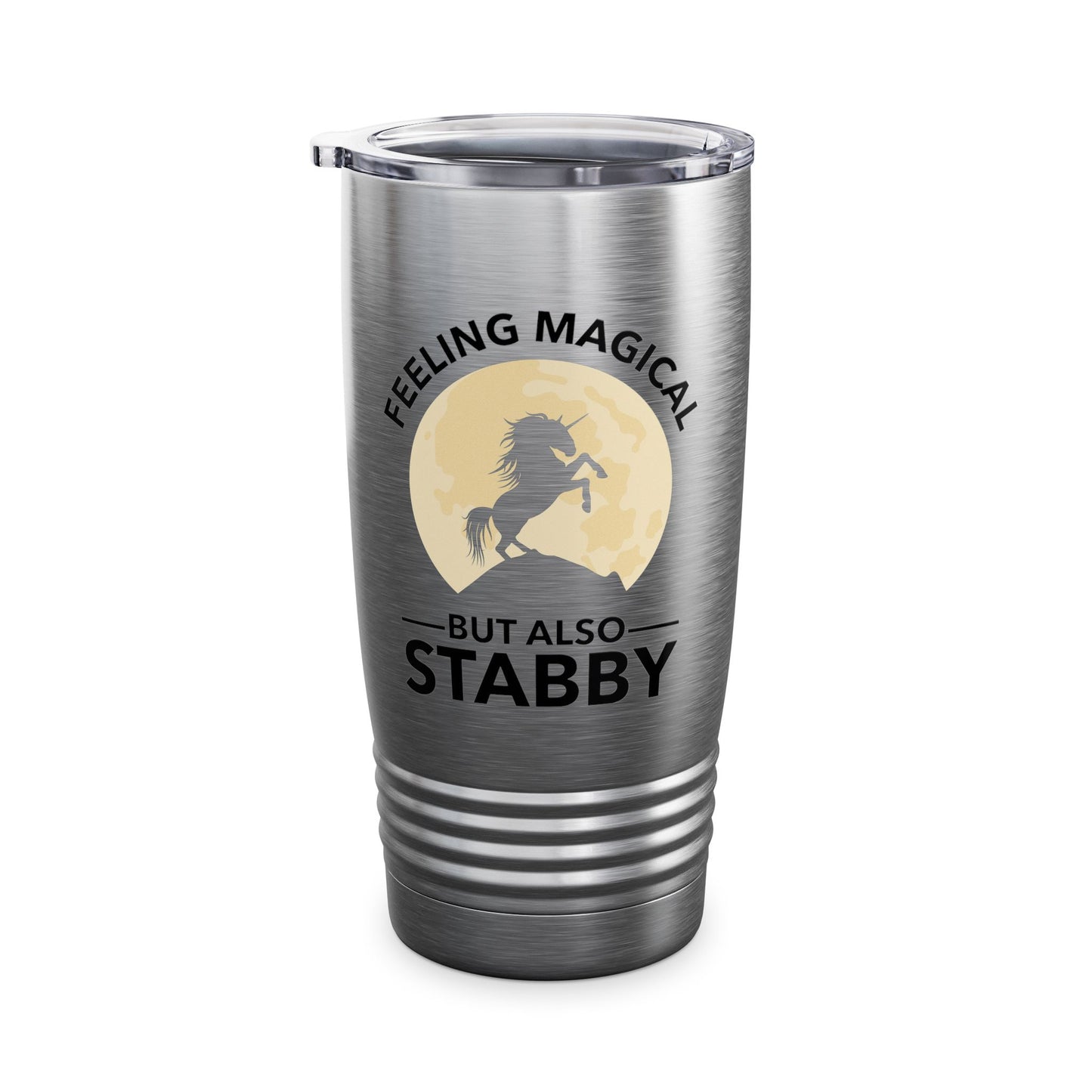 Funny Feeling Magical But Also Stabby Unicorn Lovers Tumbler Men Women