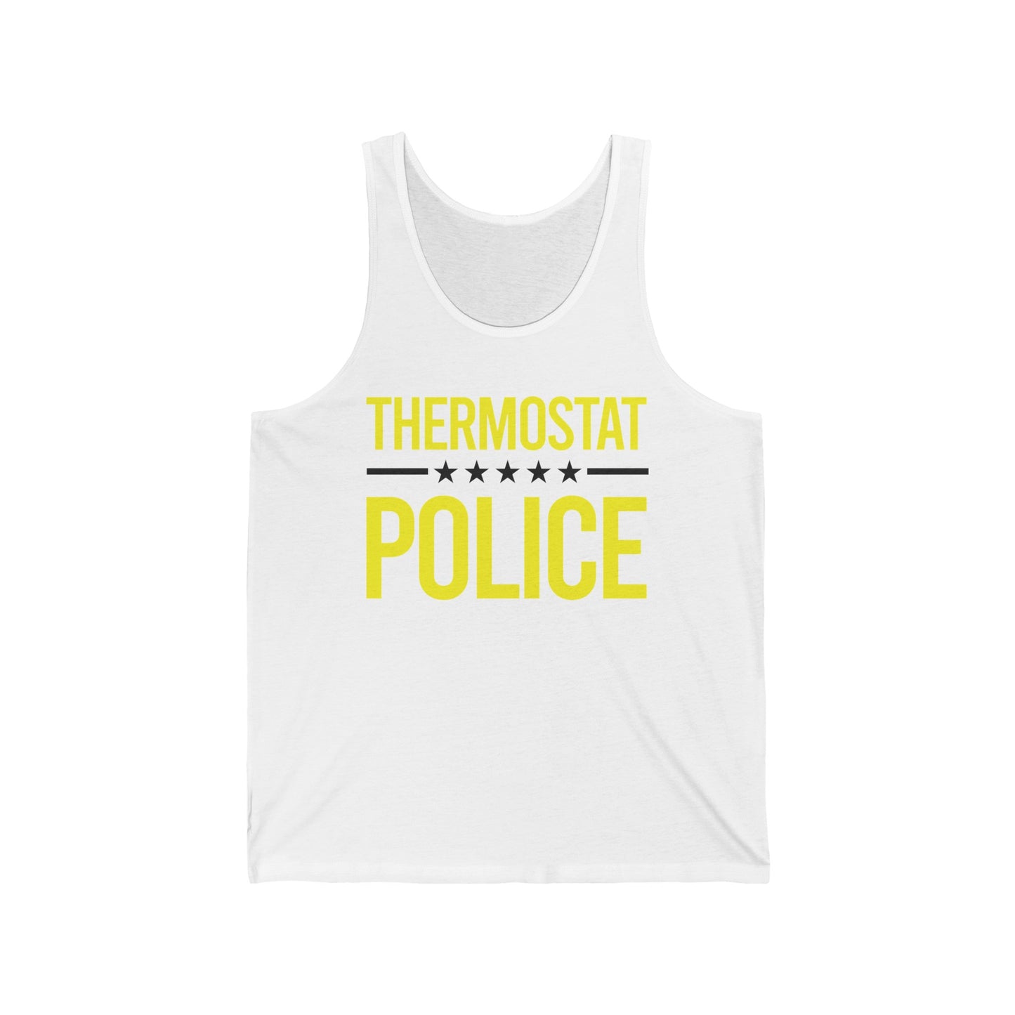 Mens Thermostat Police For A Police Fathers Day Dad Papa Tank Tops For Women Men