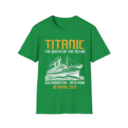 Vintage RMS Titanic 1912 Distressed Sea Sailing Ship Ocean T-Shirt For Men Women T-Shirt