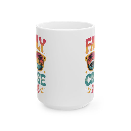 Family Cruise 2026 Summer Vacation Matching Family Cruise Coffee Mug For Women
