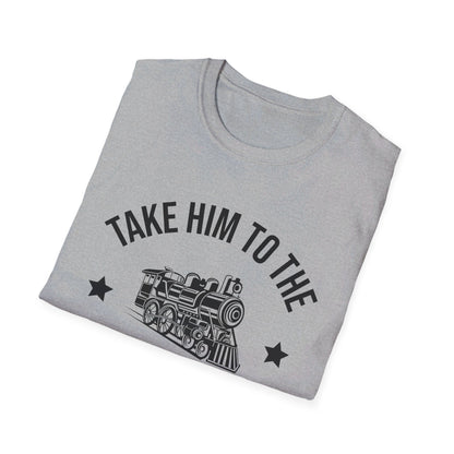 Take Him To The Train Station Platform T-Shirt Men Women