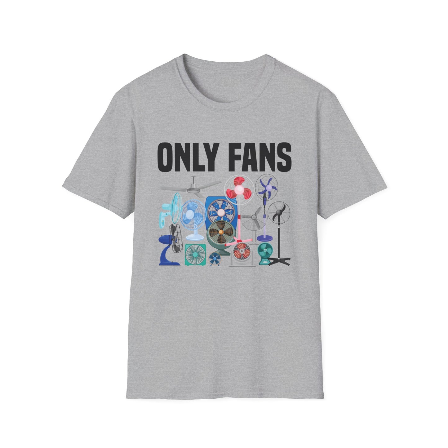 Funny Only Fans Joke Only Art Fans Womens Only Fans Joke T-Shirt