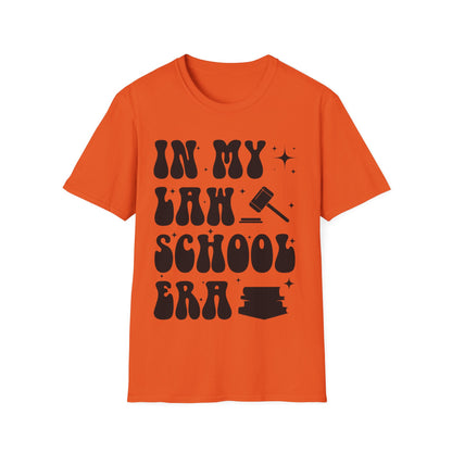 Retro In My Law School Era Future Lawyer Student School T-Shirt For Men Women T-Shirt