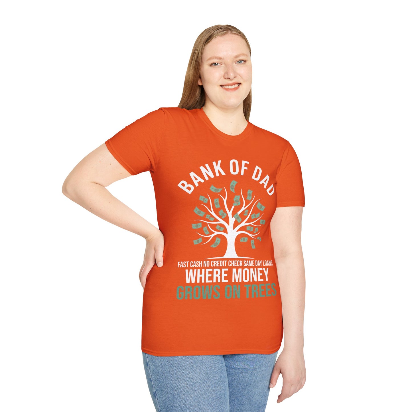 Bank of Dad Money Grows on Trees T-Shirt