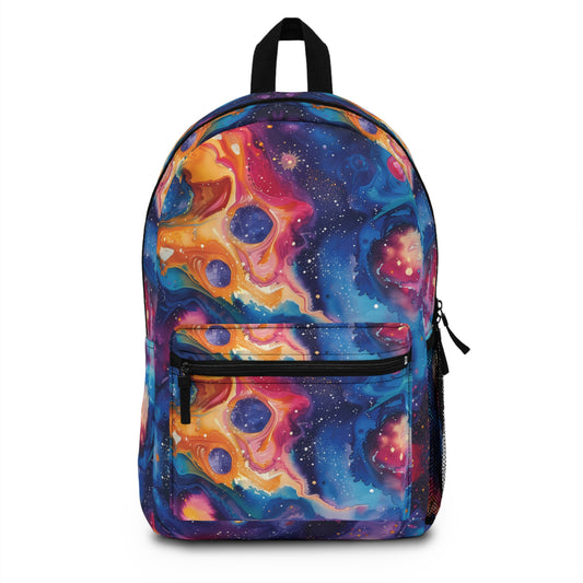 Galaxy Print Pattern Backpacks For Men Women Kids School Travel, Capacity School Backpacks